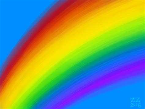 Realistic Rainbow Drawing