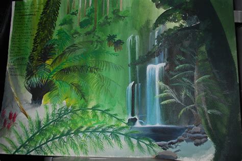 Realistic Rainforest Drawing