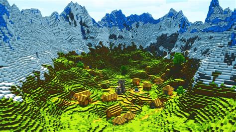 Realistic mountain range minecraft seed.  This Minecraft seed features a high .