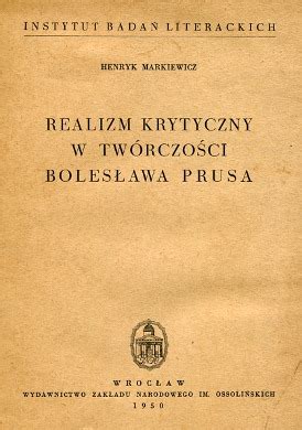 Realizm krytyczny w twórczości bolesława prusa. - Questões relativas à competitividade da indústria de bens de capital.