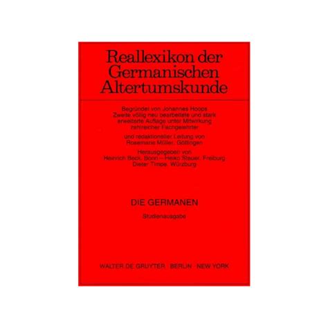 Reallexikon der germanischen altertumskunde: germanen, germania, germanische altertumskunde. - Case manuale di manutenzione per trattori da giardino i t.