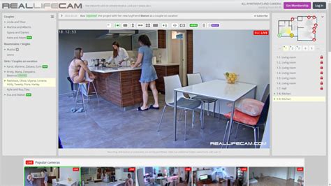 Online voyeur cameras in private housing accommodation. . Reallifefcam