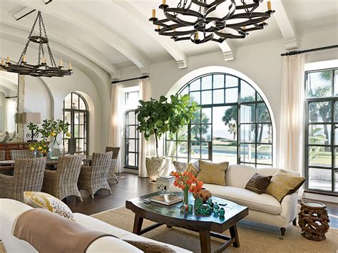 Really Beautiful Mediterranean Style Living Room