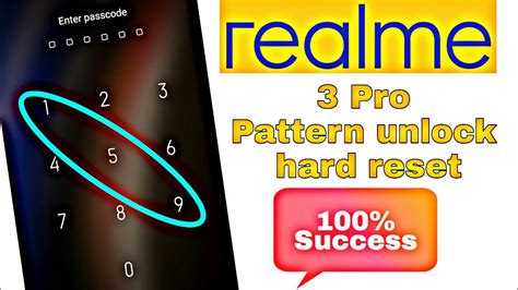 Realme 3 pro pattern unlock. .  ...
