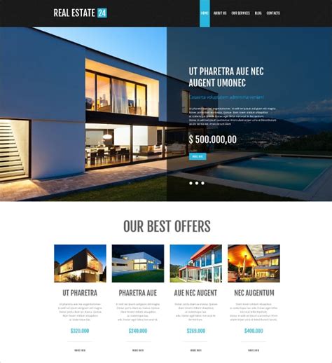 Realtor Wordpress Template