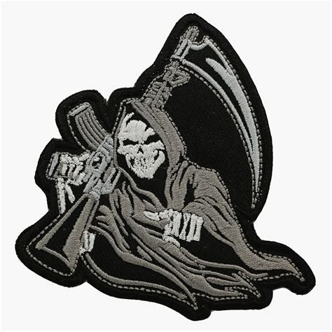 Reaper patches. JBC FARP - Under the Blades. Reaper Patches. Volume discounts if available display in the cart. Price: $6.00. Pay in 4 interest-free installments for orders over $50.00 with. Learn more. Shipping calculated at checkout. Quantity: 