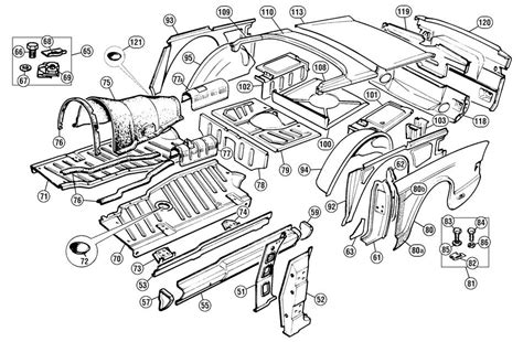 Rear Body Panels TR6 Moss Motors