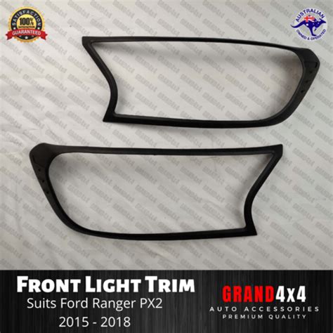 Rear Light Guard Surround Covers - Matte Black for Nissan