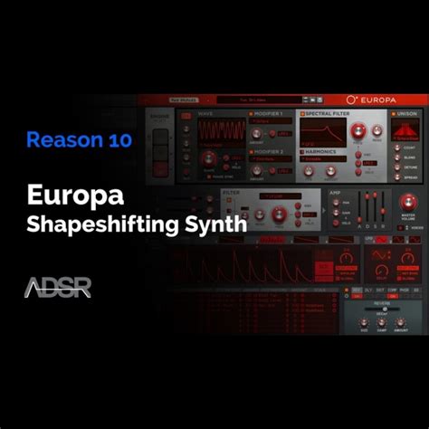 Reason 10 – Europa Shapeshifting Synthesizer – ADSR