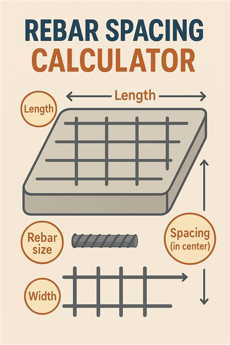 Rebar spacing calculator.  Export clean reports and share calculated input links.  ...