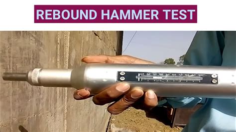 Rebound Hammer Test complete PractiCal with Calculation YouTube