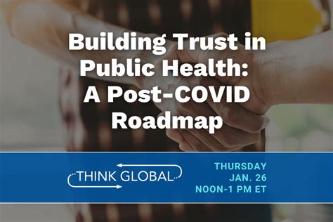 Rebuilding Trust in Public Health Through Effective …