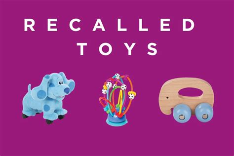 Recalled Toys: A Comprehensive List From 2024 To 2024