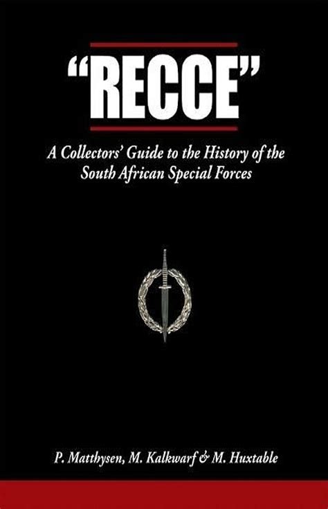 Recce a collectors guide to the history of the south african special forces. - Geodyna 30 manuale di taratura del bilanciatore a 3 ruote.