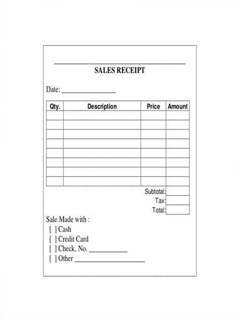 Receipt Examples 32+ Samples in PDF Word Pages Examples