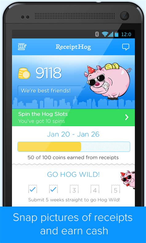 Receipt Hog: Cash for Receipts - Apps on Google Play