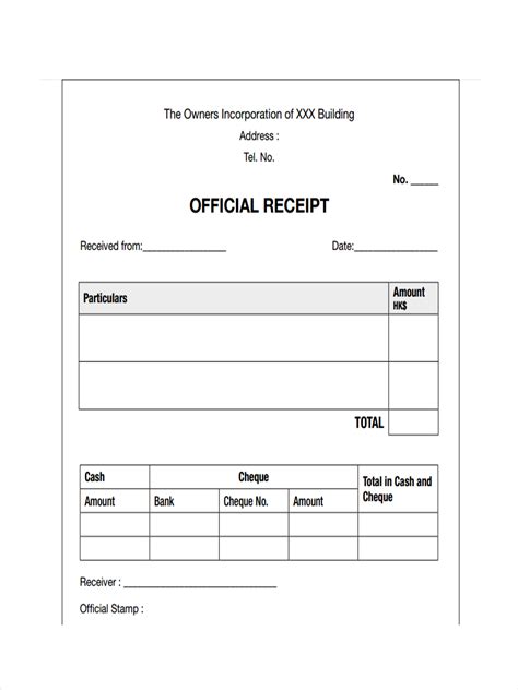 Receipt in PDF 28+ Examples, Format, Sample Examples