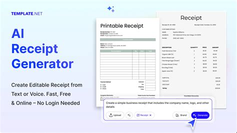 Receipt maker free.  No signup required.  Design, customize, and print receipts instantly.  For...