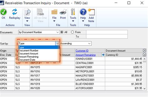 Receivables Management Part 4: Inquiries and reports - Dynamics GP