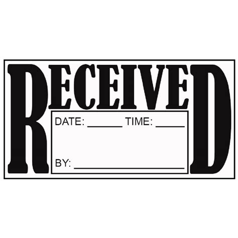 Received Time Date Stamp