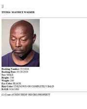 Recent Booking / Mugshot for Maurice Brian Walker in Maricopa …