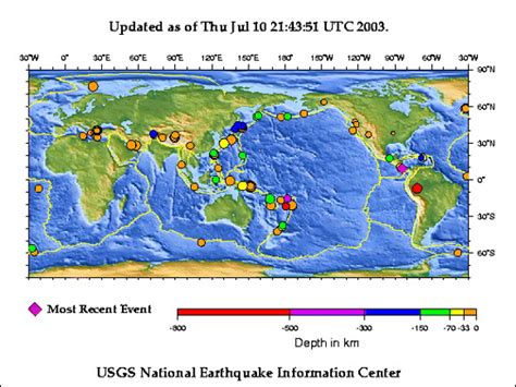 Recent Earthquakes Map: Tracking Seismic Activity in Real-Time (2025)