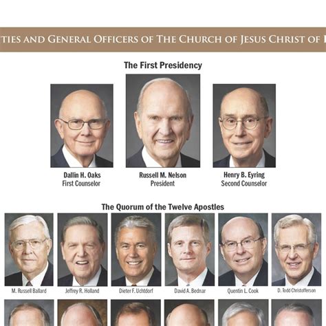 Recent LDS leadership changes reflected in updated 2018 General