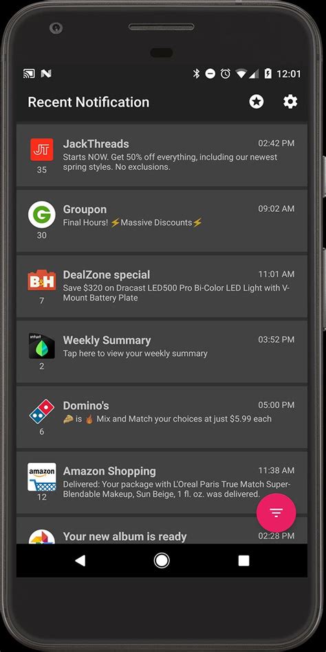 Recent Notification MOD APK 3 7 0 (Unlocked) for Android