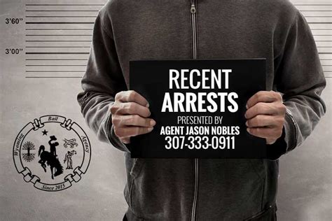 Nov 13, 2023 · Natrona County Recent Arrests (11/9/23–11/13/23) by Stew Dyer November 13, 2023. CASPER, Wyo. — Here is the latest recent arrests log for law enforcement agencies in Natrona County. The log represents law enforcement contact with suspects who were arrested, and the recommended charges against them. The arrest log is not a comprehensive ...