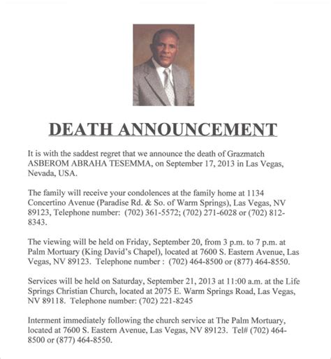 Recent deaths, service announcements, posted April 14, 2024