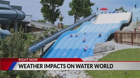 Recent weather impacts Water World staff, guests