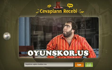 Recep Abiye Sor Oyunu Oyna - OYUN SKOR - Oyunlar Skor