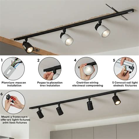 Recessed track lighting installation.  Install recessed linear track lighting effortl...