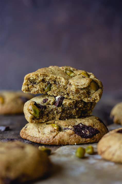 Recette de cookies vegan chocolat et pistache