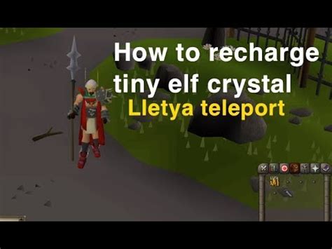 A video tutorial by Dankannoth on how to get a Lletya teleport crystal and how to recharge it in Old School RuneScape. The video shows the steps to kill Elf Warriors in Lletya, the locations of Eluned and the prices of the recharge crystal..