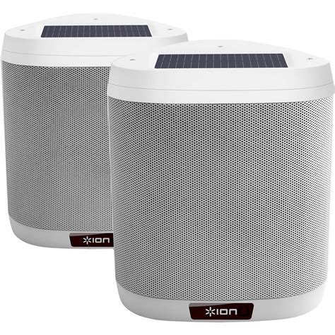 Rechargeable Outdoor Bluetooth®-Enabled Speakers with Stereo …