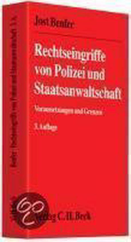 Rechtseingriffe von polizei und staatsanwaltschaft. - Manual de usuario volkswagen conejo 89.