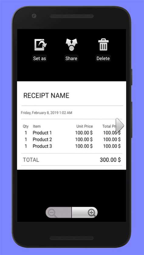 Reciept apps. Mar 8, 2024 · Features: • Create expense report "folders" to categorize your receipts. • Take receipt photos with your camera's phone. • Import existing pictures on your device. • Automatic currency convertor. • Import PDF receipts. • Save receipt price, tax, and currency. • Tag receipt names, categories, payment method, comments, and other ... 