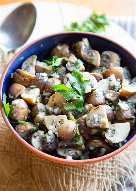 Recipe: Herb-Marinated Mushrooms Kitchn