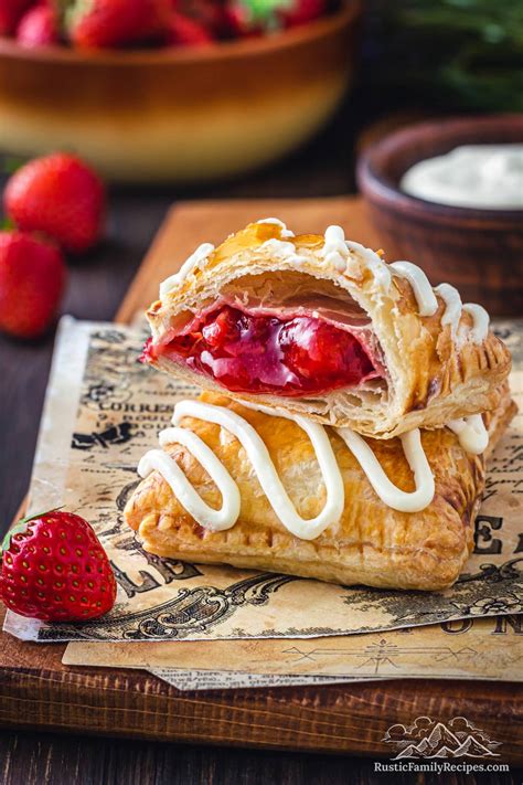 Recipe: Homemade strawberry-filled toaster pastries