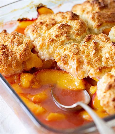Recipe: Peach cobbler as you’ve never seen it