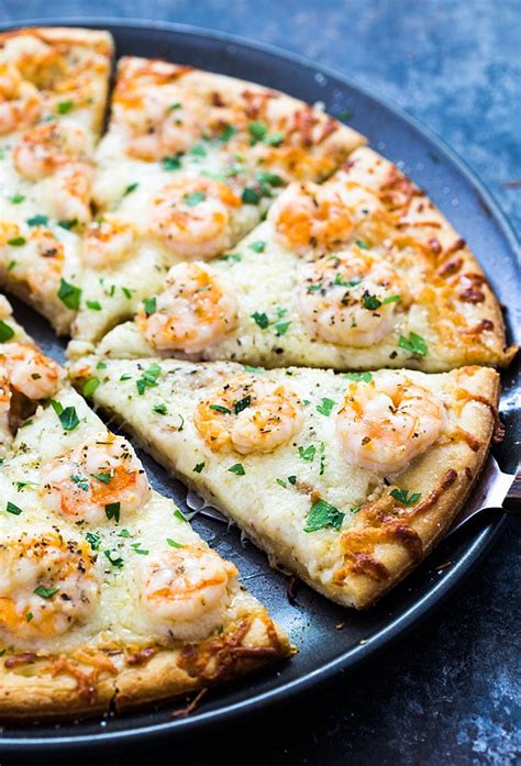 Recipe: Shrimp Scampi Margherita Pizza