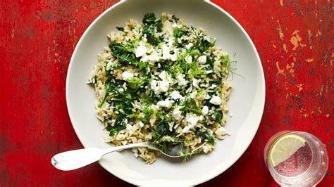 Recipe: Spanakorizo, a classic Greek rice dish, is cozy, creamy and flavorful