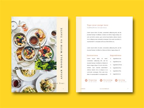 Recipe Template Powerpoint