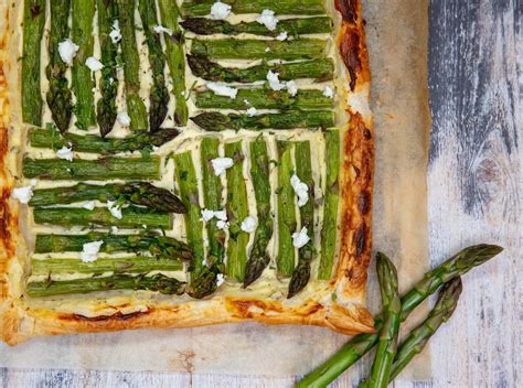 Recipe for Asparagus, Goat Cheese and Tarragon Tart Miami …