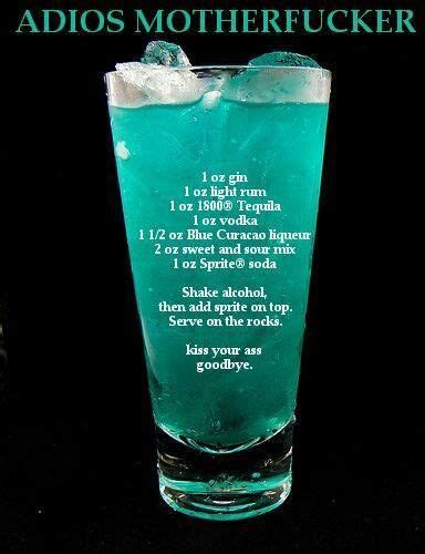 Recipe for amf. Mar 27, 2020 · An AMF drink is a potent cocktail with a name that stands for Adios Mother F****ers. It combines vodka, rum, tequila and gin with Blue Curacao and sweet and sour mix. Learn how to make it in 5 minutes with this easy recipe and see the ingredients list and nutrition information. 