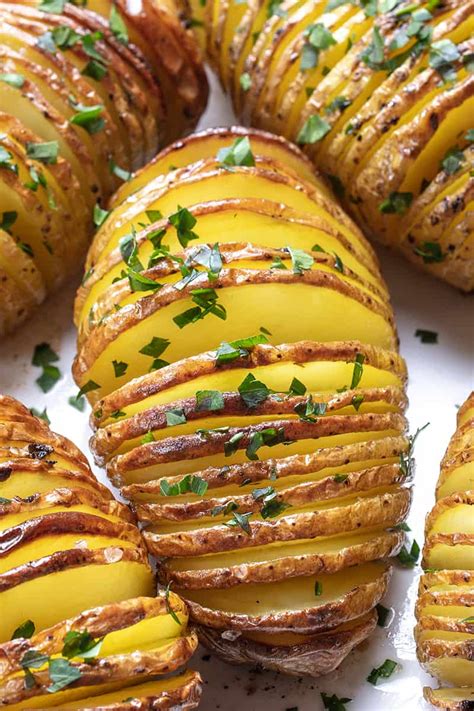 Hasselback Potatoes Recipe - Cooking Classy