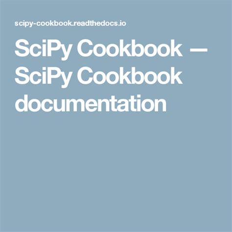 Recipes for timeseries — SciPy Cookbook documentation