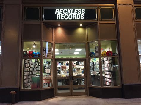 Reckless records chicago. Reckless Records is a group of three record stores in Chicago IL. We carry new & used CDs, DVDs games and loads of Vinyl. Originally started in London, our first Chicago location opened in 1989. (LPs & 7"s). We would love to have you visit us in person. We are always looking to buy your unwanted CDs, DVDs, and vinyl. ... Reckless Records in … 