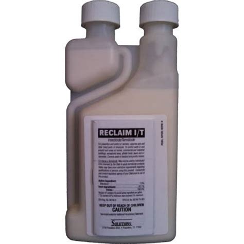 Reclaim I/T contains ⅔ pound active ingredient per gallon. * Cis isomers 97% minimum, trans isomers 3% maximum. EPA Reg. No. 88746-3 EPA Est. No. 88746-TX-001 KEEP OUT OF REACH OF CHILDREN CAUTION See inside booklet for Additional Precautionary Statements 2739 Pasadena Blvd. • Pasadena, TX 77502 RECLAIM I/T 16 oz. 32 oz. 64 oz.. 